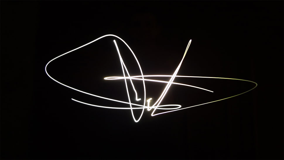 long exposure light art photography HD wallpaper